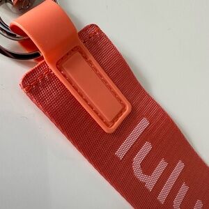 Lululemon Orange Strap Keychain
